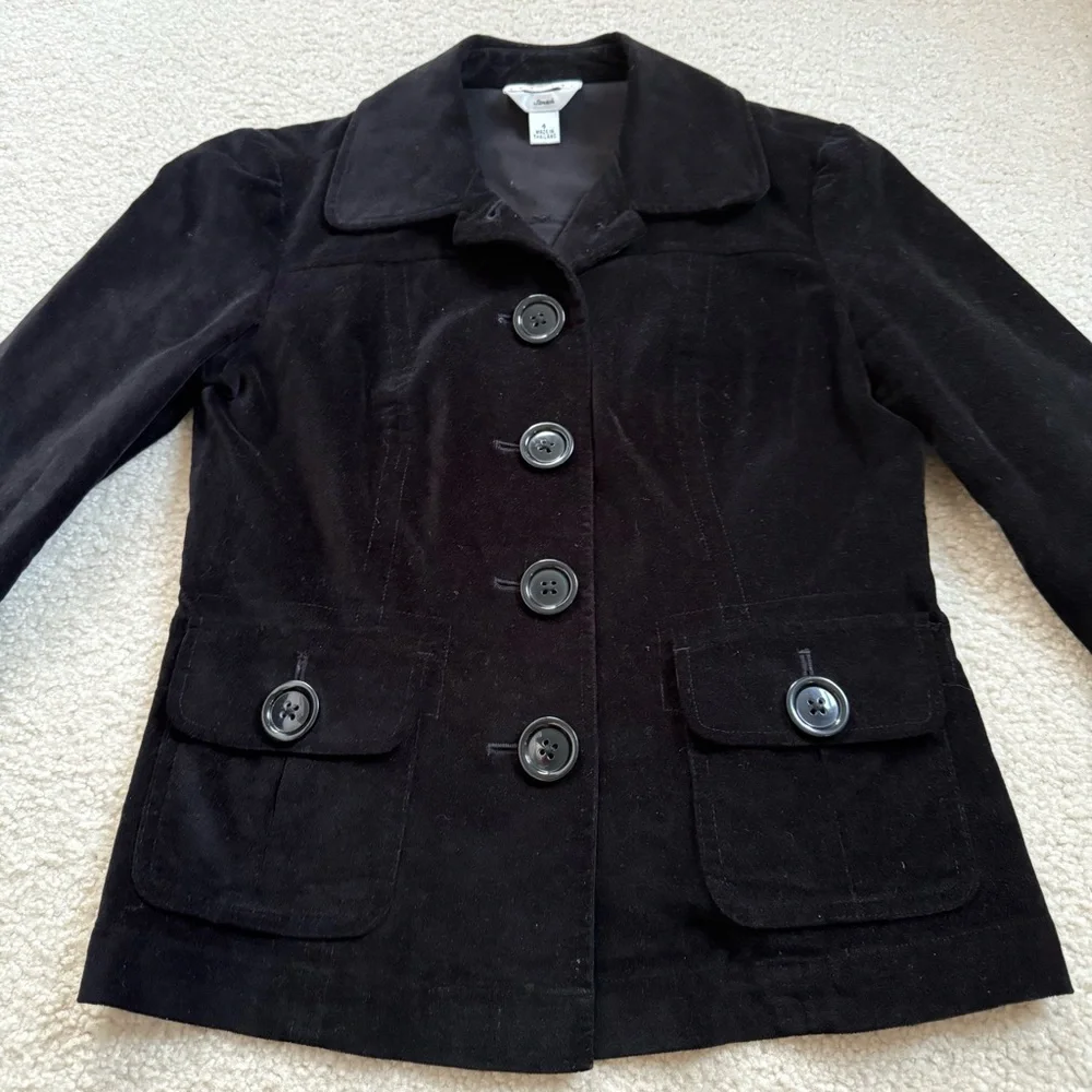 EUC Talbots velvet jacket - Picture 4 of 7